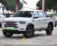 2025 JAC T8 Diesel Pickup Truck Transmission manuelle à 6 vitesses FWD Drive R18 taille des pneus avec caméra arrière voiture d'occasion fabriquée en Chine