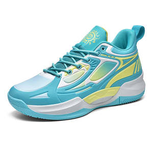 Zapatillas de Baloncesto Personalizadas con Logotipo de Marca para Hombre y Mujer, Suela Hueca Profesional, Malla Transpirable, Deportes al Aire Libre para Niños y Niñas - Product Image 2