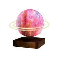 Globo Terráqueo Levitante de 6 Pulgadas, Luz Nocturna Romántica, Decoración Creativa para el Hogar, Regalo, Levitación Magnética, Material ABS, Personalizable
