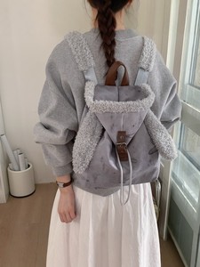 2026 New Fashion <b>Rabbit</b> Backpack Unisex Normcore/Minimalist Style Multi-functional Student Travel Bag Nylon Zipper Water-Proof - Product Image 2