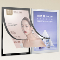 Grosir Bingkai Foto Magnet Fleksibel A4 A5 PVC Bingkai Display Magnetik Dinding Berlapis Embun untuk Sertifikat Poster Logo Custom