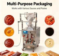 Machine de remplissage automatique pneumatique de haute précision pour l'emballage alimentaire avec remplissage quantitatif et options de sachets souples