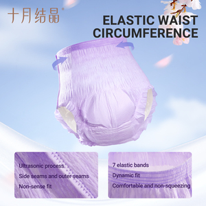 Pantalon d'incontinence adulte ultra absorbant pour une utilisation de nuit étanche et confortable pour la <span class=keywords><strong>protection</strong></span> nocturne du coussin d'allaitement de <span class=keywords><strong>maternité</strong></span> - Product Image 4