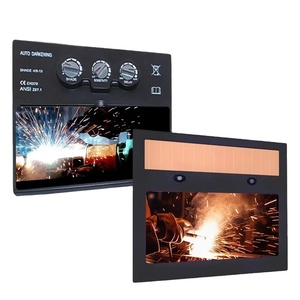 Lente de Casco de Soldadura con Oscurecimiento Automático y Energía Solar, con 2 Sensores de Arco, Rango de Sombra Ajustable 4/9-13, Certificación CE - Product Image 1