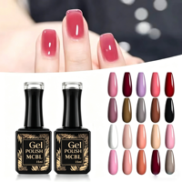 Livraison Gratuite – Collection Professionnelle de 60 Couleurs de Vernis à Ongles Gel Sans HEMA 15ml – Très Bonne Qualité UV – Marque Privée – Lot de Gros Français