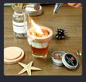 Vente en gros de coffret cadeau en bois DD2435, ensemble de fumeur à cocktails, kit d'infusion de whisky personnalisé pour bar - Product Image 4