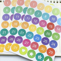 En gros Kawaii Mat Vinyle Autocollant Feuille D'impression Personnalisée Baiser Autocollants De Coupe Pour Le Planificateur
