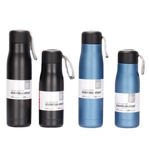 Elegante Botella de Agua de Acero Inoxidable de 500 ml, Aislada para Frío y Calor, Portátil, para Deportes al Aire Libre, Camping, para Hombres y Mujeres - Product Image 5