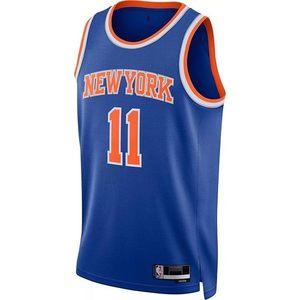 New York Knicks Brunson 11 Youth Icon Edition Swingman Jersey Vêtements de basket-ball pour garçons évacuant l'humidité - Product Image 2
