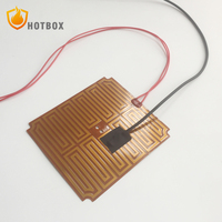 Elementos calefactores flexibles de película de poliimida Calentador Kapton Calentador PI