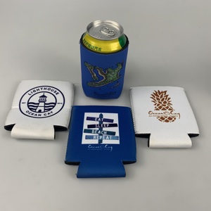 Support de canette isotherme en néoprène personnalisé OEM, imprimé par sublimation, pour bière, avec logo - Product Image 5