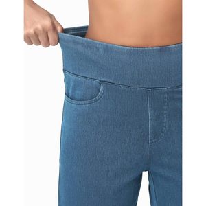 Women's Wide Leg Jeans High Waisted Stretchy Baggy Straight <b>Denim</b> Pants With Pockets Breathable Cotton Spandex <b>Material</b> - Product Image 5