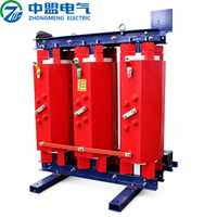 Transformateur de puissance à bobine ronde de type sec SCB18 avec 6,3 kV 6 kV 400 V, cuivre de grade 2, aluminium Dyn11 Yyn0, impédance 2500 kVA