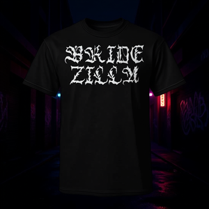 T-shirt inspiré du style gothique Bridezilla Streetwear Vintage Cholo Script - Product Image 3