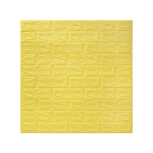 Adhesivo de <span class=keywords><strong>pared</strong></span> de piedra de espuma de diferentes colores de ladrillo, papel tapiz 3D, pegatinas de <span class=keywords><strong>pared</strong></span> para salón de belleza - Product Image 3