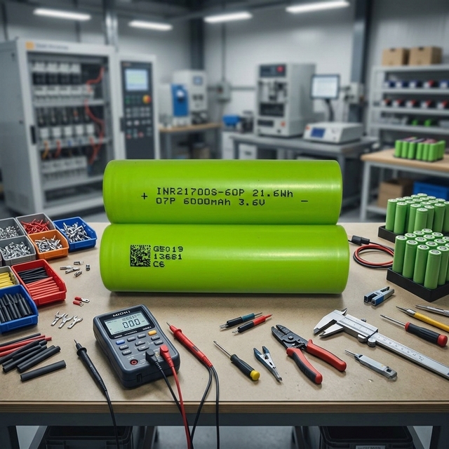 Linkdata INR21700S-60P 21700 Lithium Battery 6000mAh 3.6V 60A High Discharge Cell for E Scooter Electric Bicycle Power Station