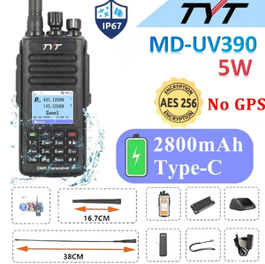 Ricetrasmettitore <span class=keywords><strong>TYT</strong></span> MD-UV390 Plus, Impermeabile IP67, Walkie-Talkie DMR Digitale AES256, Console a Doppio Segmento per Guida Autonoma, Potenza di Uscita 5W-10W - Product Image 6