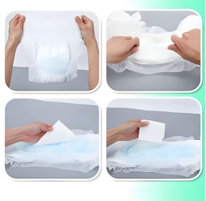 ผู้ผลิตผ้าอ้อมผู้ใหญ่แบบสวมราคาส่งถูก รับผลิตแบบ OEM&ODM - Product Image 5