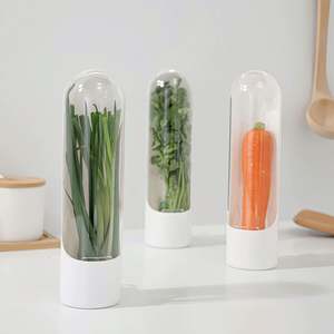 <b>Herb</b> Savor Storage Container Freshness <b>Herb</b> Keeper Transparent Refrigerator <b>Herb</b> Saver - Product Image 3