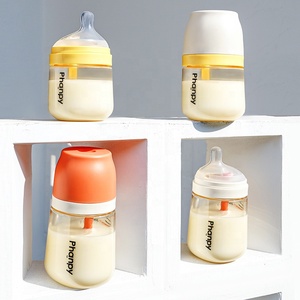 Bouteille en verre moderne de 240ml <span class=keywords><strong>Mam</strong></span> en plastique pour l'allaitement <span class=keywords><strong>Biberon</strong></span> de stockage pour tout-petit PPSU Biberons intelligents pour bébé Fournisseur - Product Image 4