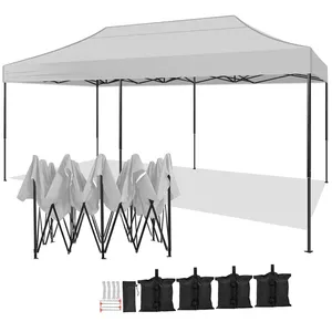 3*6m כבד החובה חיצוני חופה ביתן מסיבת חתונת אירוע אוהל רכב מיגון צף חופה מקלט אוהל חיצוני עבור נסיעות