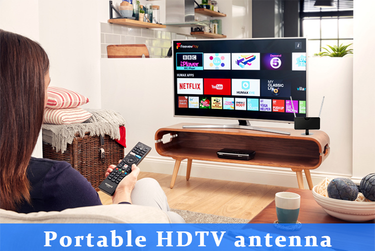 Telescopic FM DAB VHF UHF Omnidirectional HD DVBT Antenna