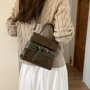 <b>Vintage</b> Suede Handbag Women's 2026 New Light Luxury Niche High-end Fashion Versatile Crossbody <b>Bag</b> Hot Supplier In Stock - Product Image 6