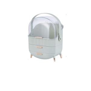 2025ใหม่ Ay <span class=keywords><strong>2</strong></span>-ลิ้นชักเก็บเครื่องสำอางที่ใส่แปรงชั้นวางลิปสติกที่ใสจัดเก็บเครื่องสำอางกล่องเก็บของในห้องน้ำ - Product Image 5