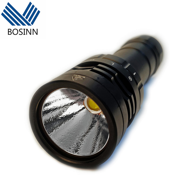 Handheld Flashlight IP68 Underwater Dive Lamp Scuba Underwater Adventures Camping Search Lamp Diving Torch Lights
