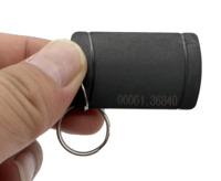 LOGO personnalisé IS018000-3 ISO15693 NFC RFID porte-clés I CODE SLIX2 NFC plastiques ABS NFC RFID porte-clés Mini étiquettes porte-clés rfid