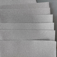 Mousse de nickel conductrice 5-130 PPI, résistance aux hautes températures 900, faible résistance, grande surface, 95% de porosité pour le carburant