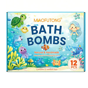 <span class=keywords><strong>Bombe</strong></span> da <span class=keywords><strong>Bagno</strong></span> Frizzanti per Bambini a Tema Oceano, Confezione da 12 Pezzi, Palline Effervescenti al Sale Marino per Vasca da <span class=keywords><strong>Bagno</strong></span>, Giocattolo da <span class=keywords><strong>Bagno</strong></span>, Set Regalo - Product Image 6