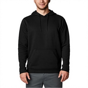 Sudadera con capucha de terciopelo suave y cómoda de manga larga de longitud regular, estilo cuña. - Product Image 3