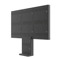 Kiosque Totem de signalisation numérique LCD de 65 pouces pour publicité extérieure IP56 Panneau de menu vertical étanche au volant