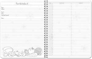 Livre <span class=keywords><strong>de</strong></span> <span class=keywords><strong>recettes</strong></span> <span class=keywords><strong>de</strong></span> vacances/Mes <span class=keywords><strong>recettes</strong></span> <span class=keywords><strong>de</strong></span> vacances préférées/Remplissez le journal <span class=keywords><strong>de</strong></span> <span class=keywords><strong>recettes</strong></span>, Wire-O - 100 pages, 8.5 ''X 11'' - Product Image 3