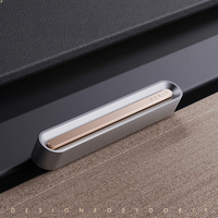Diffuseur de parfum de luxe en alliage d'aluminium massif pour grille d'aération de voiture, bâtonnet parfumé longue durée, purificateur d'air, éliminateur d'odeurs