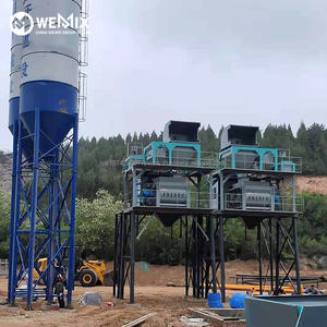HZS90 Centrale à béton Centrale à béton stationnaire Centrale à béton prêt à l'emploi Mélangeur à béton alimenté par courroie - Product Image 1