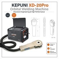 Versión Mejorada XD-20PRO, Soldadura Orbital Continua para Diversos Tipos de Tuberías Metálicas, Compatible con 12 Idiomas