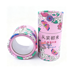 In trẻ em của vòng các tông xi lanh bao bì với cửa sổ PVC cho Câu Đố thẻ trò chơi thẻ giấy ống - Product Image 5