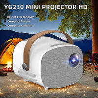 YDH-YG230 2025 Offre Spéciale Mini 4K Projecteur 1000ANSI 1080P HD LED Vidéo Home Cinéma Écran Extérieur Mobile Vidéo Projecteur 4K