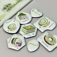 Nouvelle Série 2026 Taro Paste Matcha – Lot de 8 Éponges de Maquillage Douces, Élastiques, Non Collantes, Longue Durée, Adaptées aux Peaux Sensibles, Utilisation Sèche et Humide
