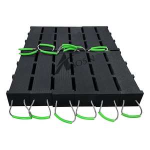 UHMWPE Crane Outrigger Pad Plate Cribbing Blocks Jack Pad pour les pompes - Product Image 4