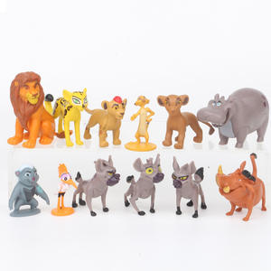 Figurines personnalisées en gros de <span class=keywords><strong>Roi</strong></span> <span class=keywords><strong>Lion</strong></span> Simba, Timon, Pumbaa, Rhino, Hippo, modèles de marchandises d'anime, décorations de voiture, objets de collection - Product Image 3