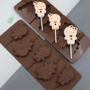 <span class=keywords><strong>Molde</strong></span> de silicona para Chocolate con forma de cartón Yongli, <span class=keywords><strong>molde</strong></span> creativo para hornear <span class=keywords><strong>guitarra</strong></span>, música, pastel, <span class=keywords><strong>molde</strong></span> de silicona para paletas - Product Image 5