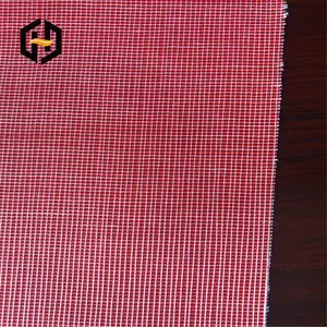 بيع بالجملة قماش مخصص <span class=keywords><strong>Scrim</strong></span> قماش عادي منسوج من البوليستر قماش رمادي لدعم الجلد - Product Image 2