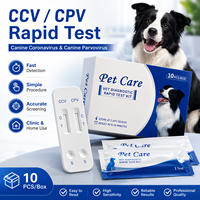 Hond Diagnostische CCV/CPV Combo Test Canine Coronavirus / Canine Parvovirus Antigeen Sneltest