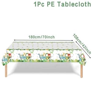 Vaisselle de Dinosaure pour Fête d'Anniversaire en Stock, Fournitures pour Fête d'Anniversaire, Safari, Animal de la Jungle, Sauvage - Product Image 6