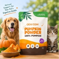 OEM ODM 100% Poudre de citrouille sans céréales, complément alimentaire pour chiens et chats