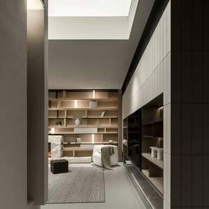 Bibliothèque de Luxe Artisanale, Armoire de Rangement, Design Minimaliste Personnalisable pour la Recherche dans Toute la Maison, pour le Bureau à Domicile - Product Image 5