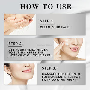 Crème pour le visage anti-âge au rétinol de marque propre Hydratant végétalien sans cruauté pour raffermir la réparation Hydratant la peau Anti-rides - Product Image 6